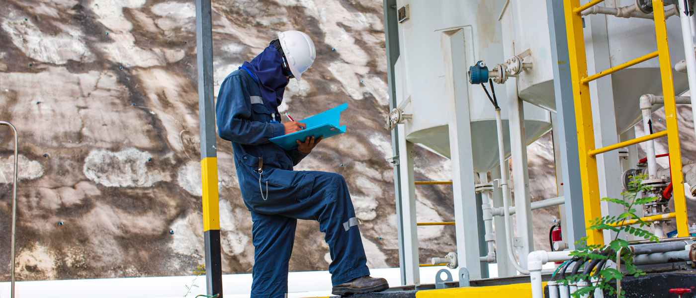 Onshore operations environment with safety focus